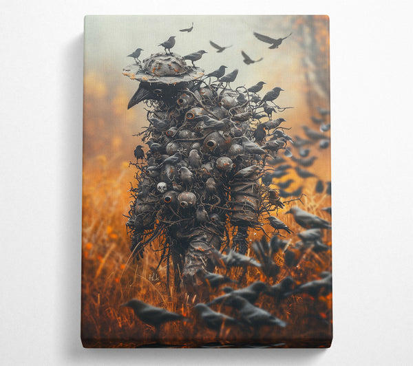  A Canvas Print of The Rusting Crow King Canvas Wall Art