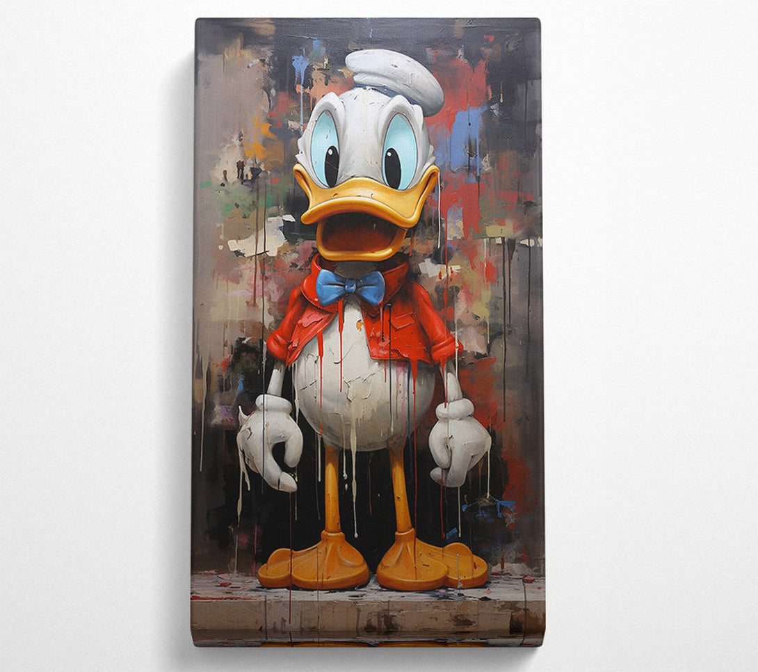  A Canvas Print of Happy Duck Canvas Print
