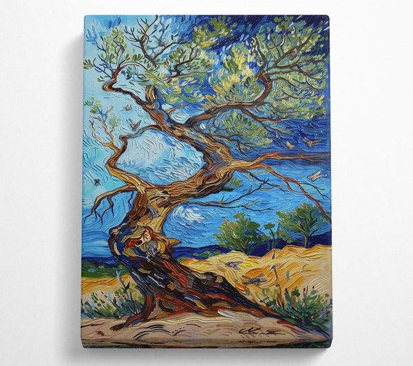  A Canvas Print of Blue Sky Dreamscape Canvas Wall Art