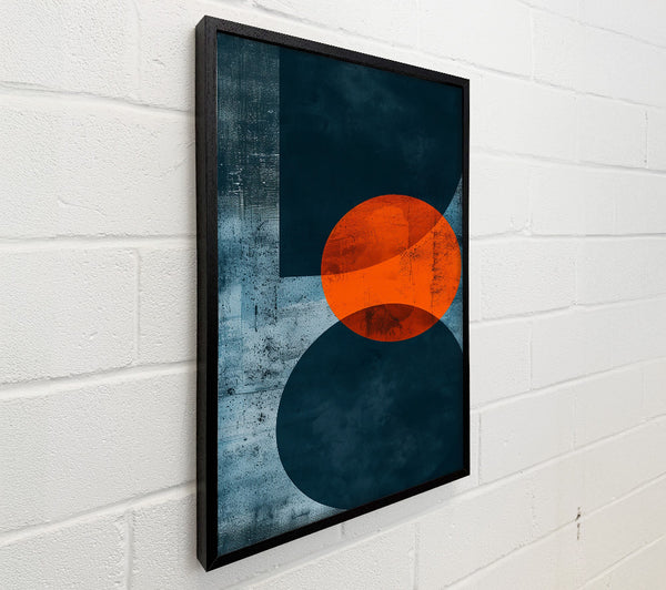 Orange Circle Abstract