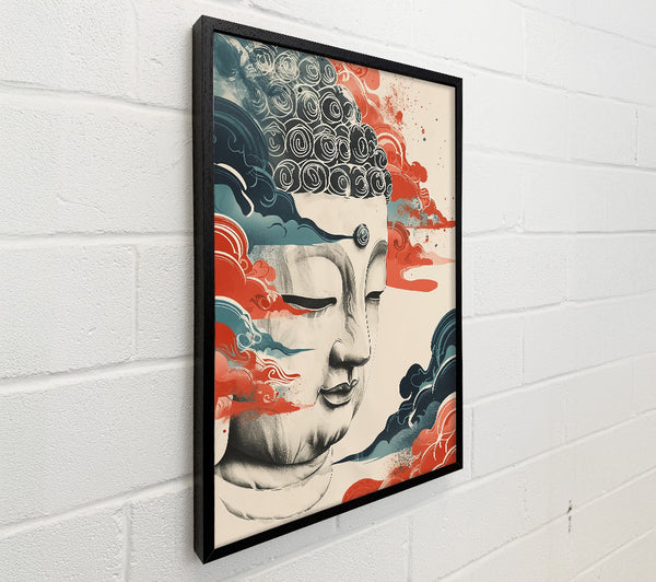 Red Serenity Buddha