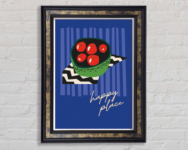Happy Place Framed Print