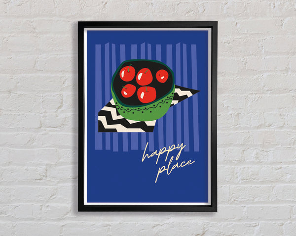 Happy Place Framed Print