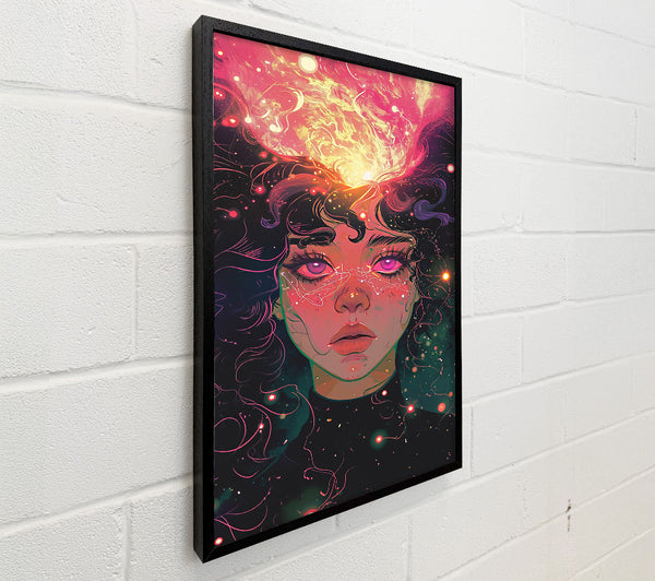 Cosmic Pink Embrace