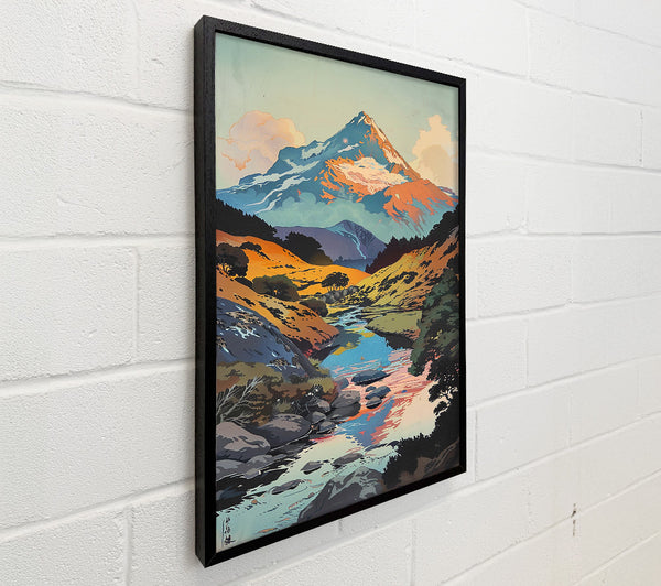 Pink Mountain Stream