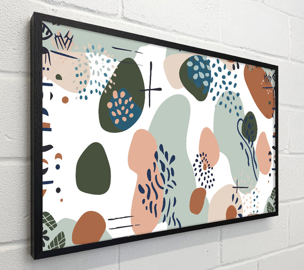 Sage Green Abstract Forms