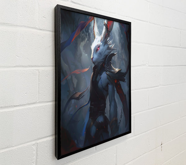 Crimson Feline Warrior