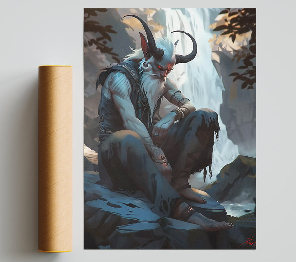 Azure Demon'S Lament Poster