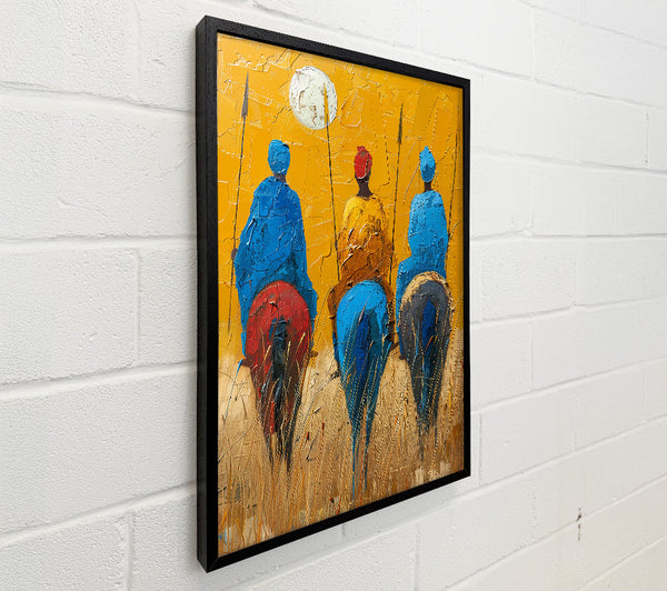 Yellow Sunset Riders