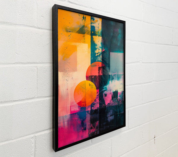 Pink And Orange Circles