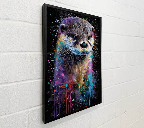 Blue Otter Splash