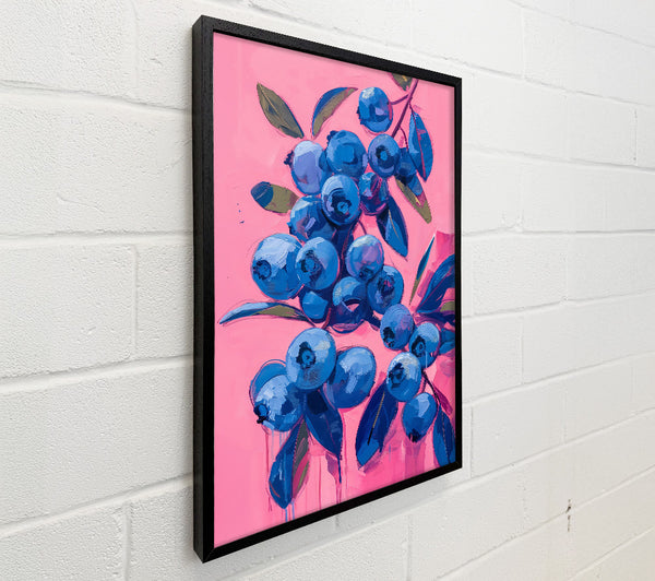 Pink And Blue Berries