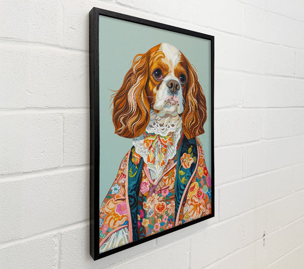 Floral Fawn Portrait