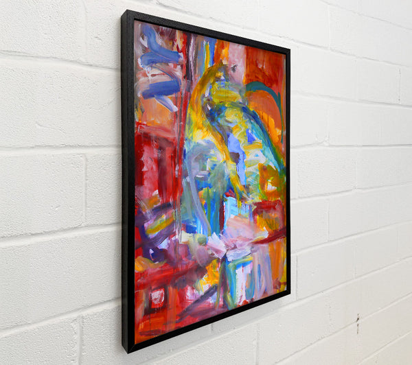Red And Blue Drips