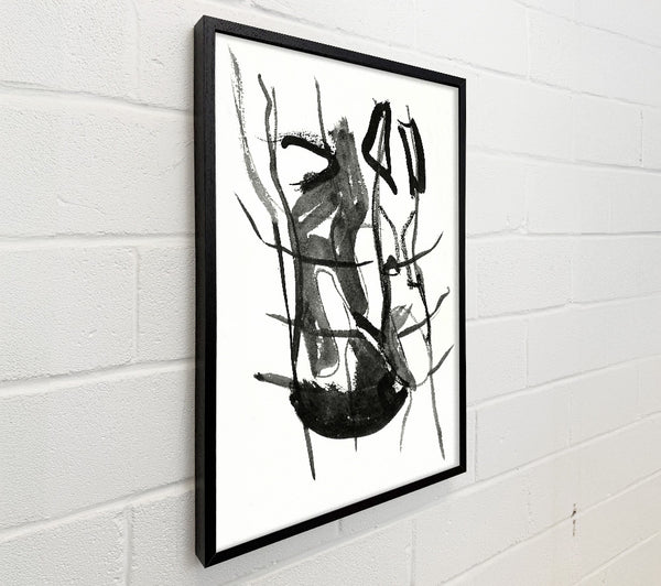 Black Ink Abstraction
