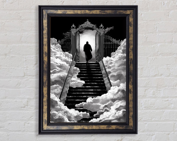 Heaven Gates Framed Print
