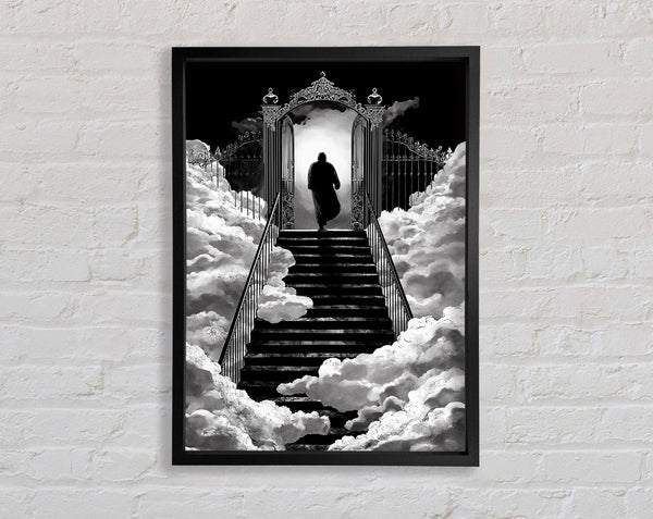 Heaven Gates Framed Print