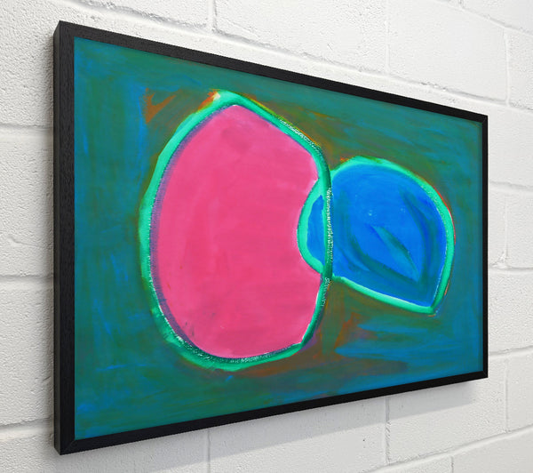 Green And Pink Shapes
