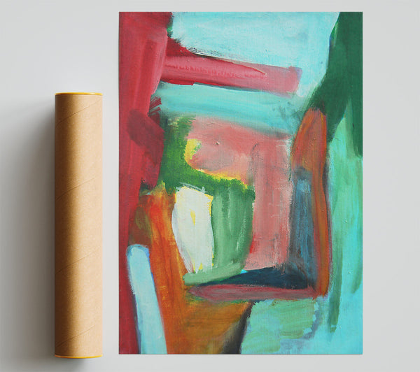 The Teal Tapestry Print