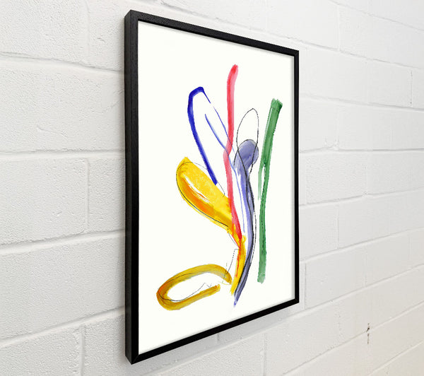 Yellow Abstract Harmony