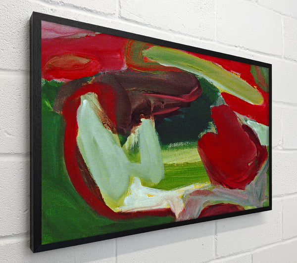 Crimson Green Swirl