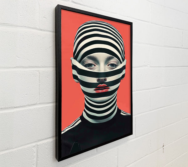 Red Striped Gaze