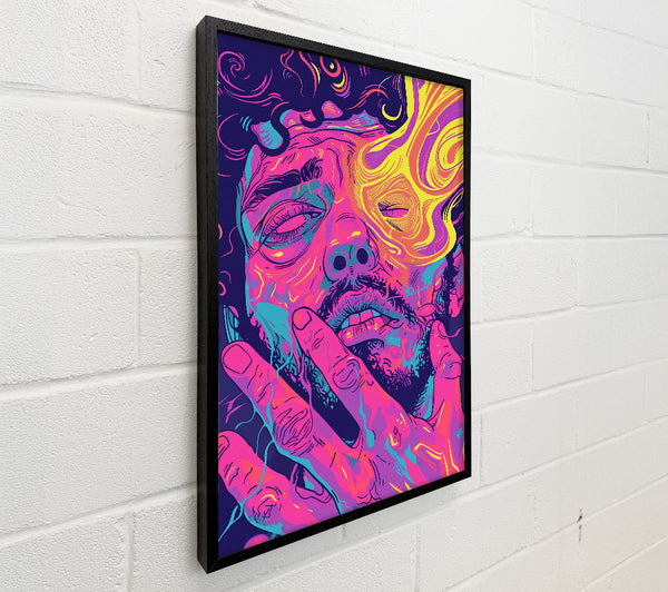 Pink Dreamscape Portrait