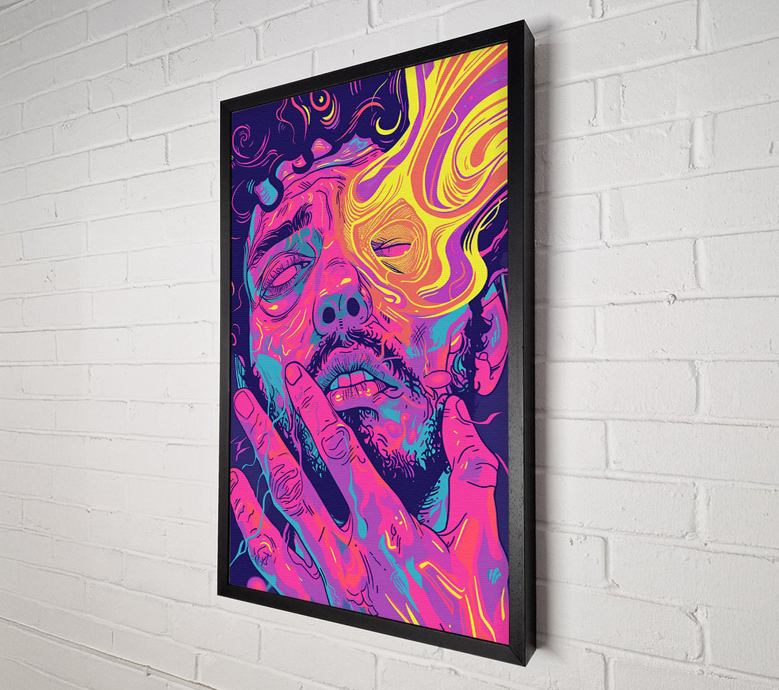  A Canvas Print of Pink Dreamscape Portrait Canvas Print