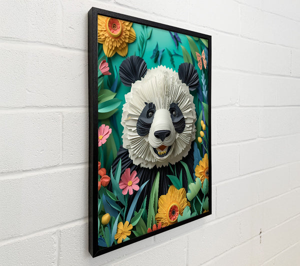 Smiling Yellow Panda