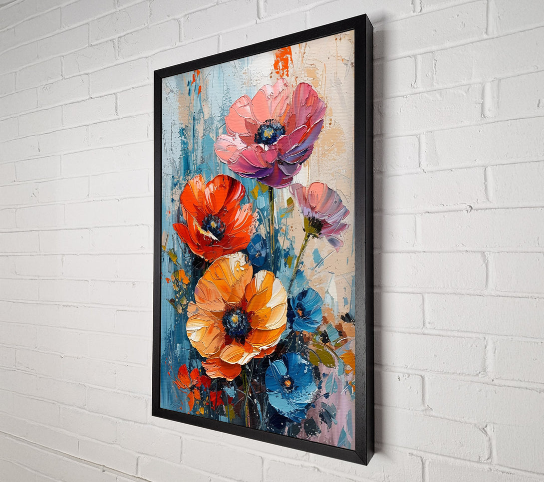  A Canvas Print of Orange Poppy Dreams Canvas Art