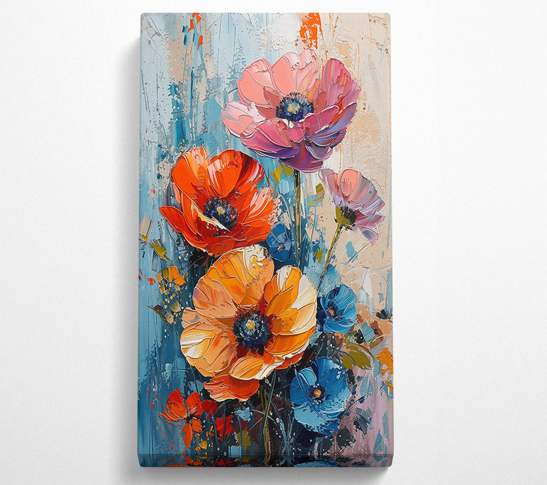  A Canvas Print of Orange Poppy Dreams Canvas Art