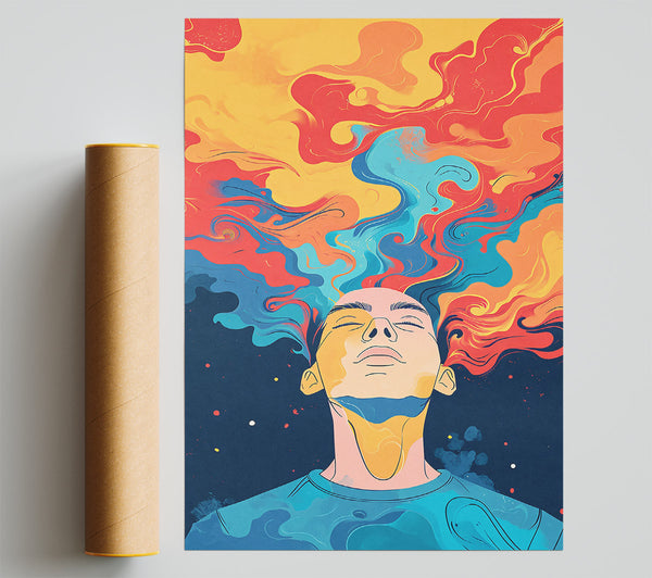 Yellow Mind'S Eye Poster