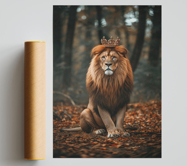Golden Lion'S Reign Giclee Print