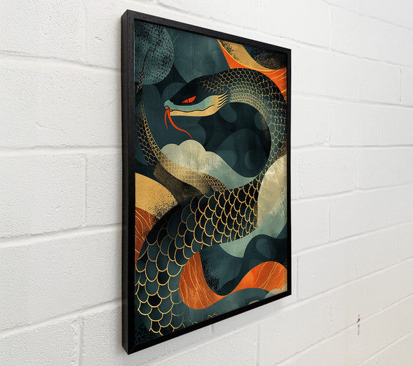 Indigo Serpent'S Dream