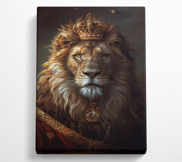  A Canvas Print of Golden Reign Of The King Canvas Print