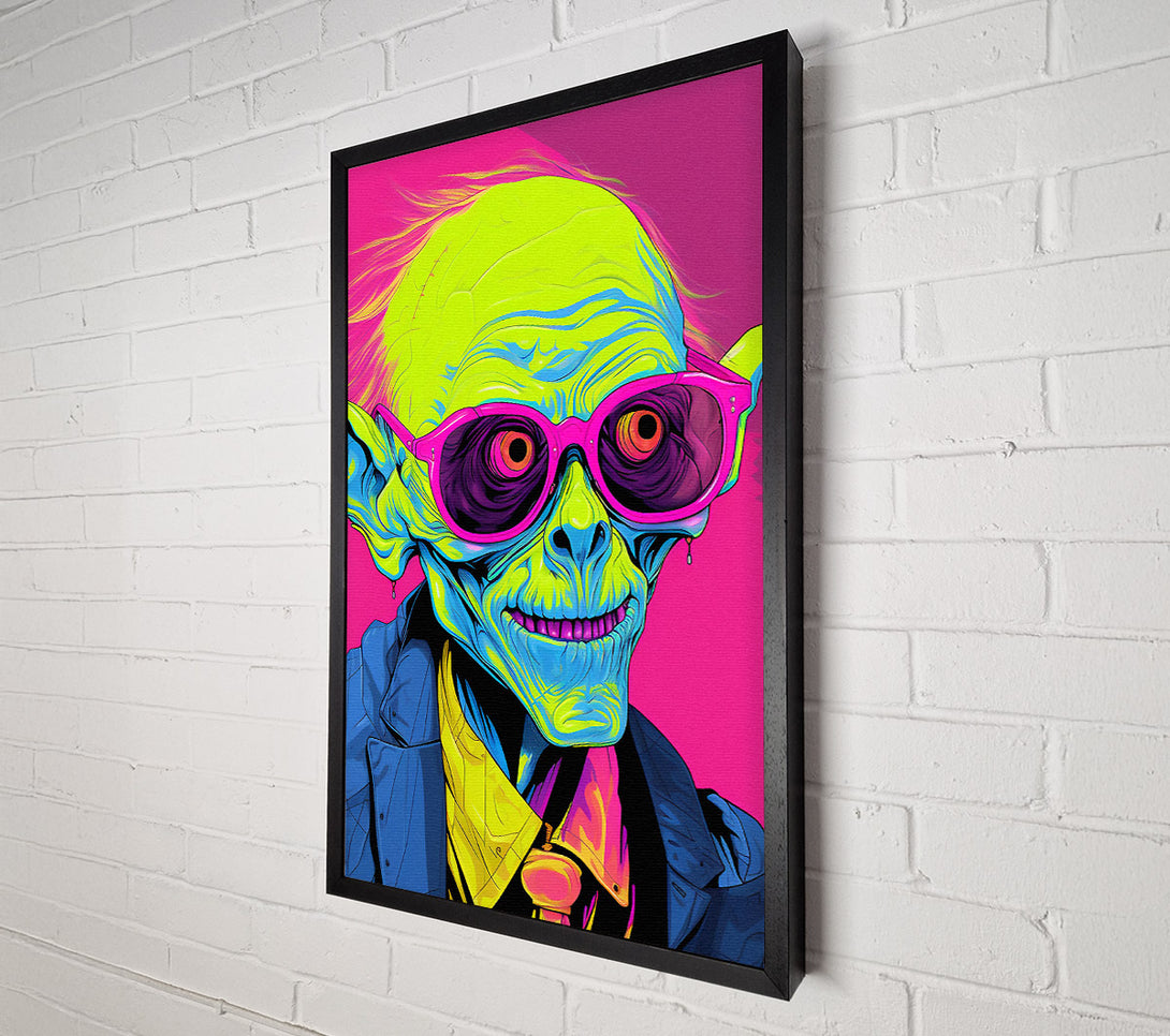  A Canvas Print of Hipster Goblin Canvas Art