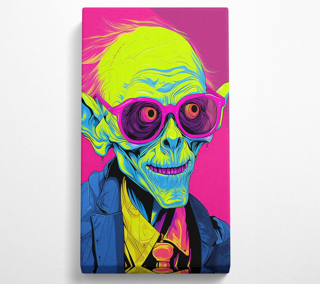  A Canvas Print of Hipster Goblin Canvas Art