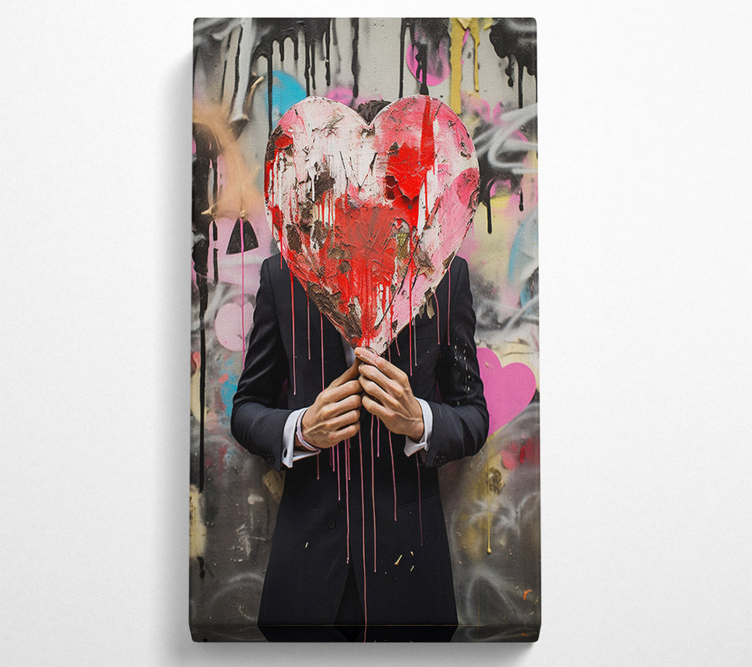  A Canvas Print of Hold Of The Heart Canvas Art