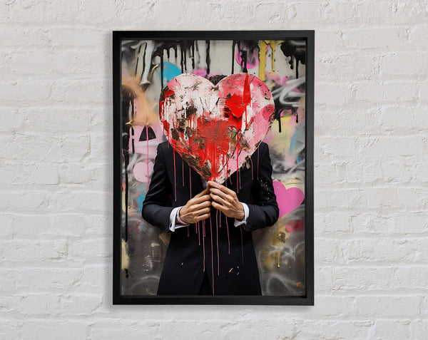 Hold Of The Heart Framed Print