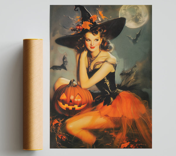 Orange Witch'S Delight Poster