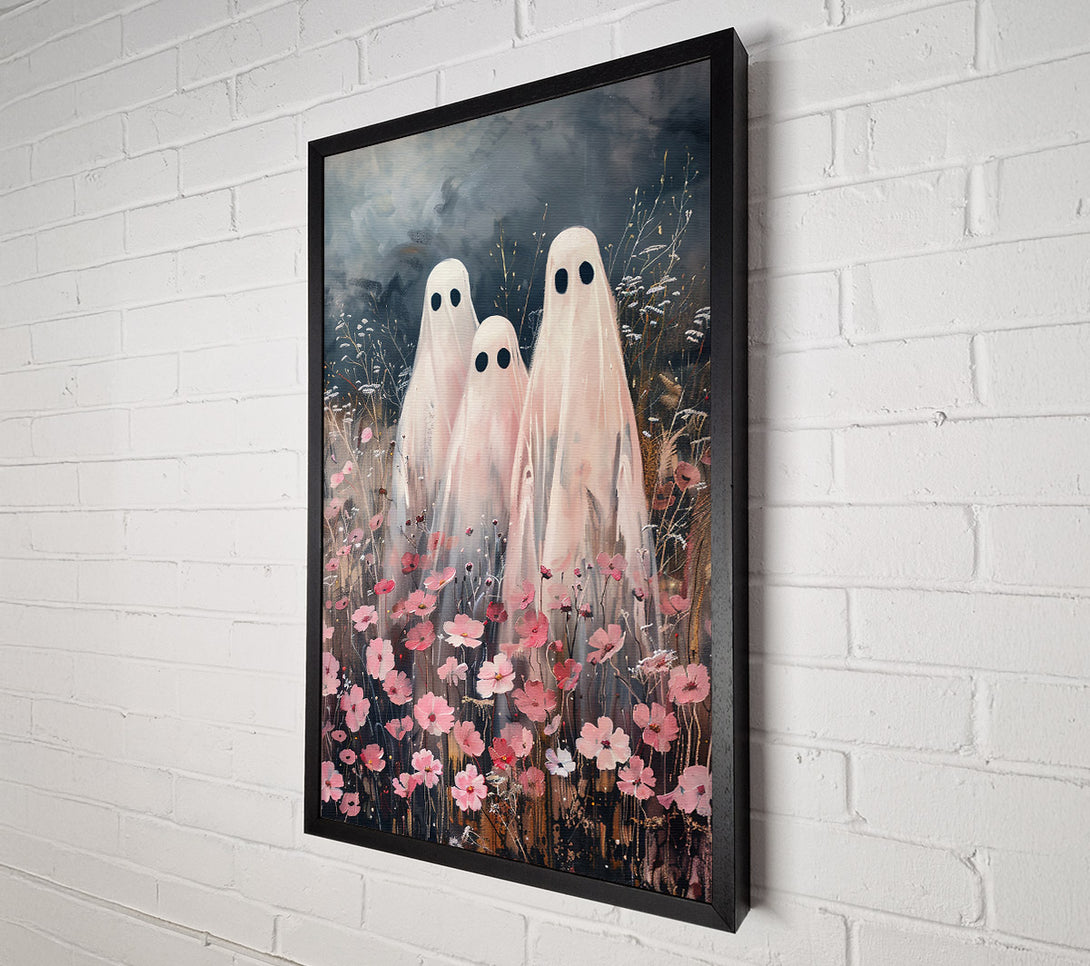  A Canvas Print of Pale Ghosts In Bloom Canvas Wall Art