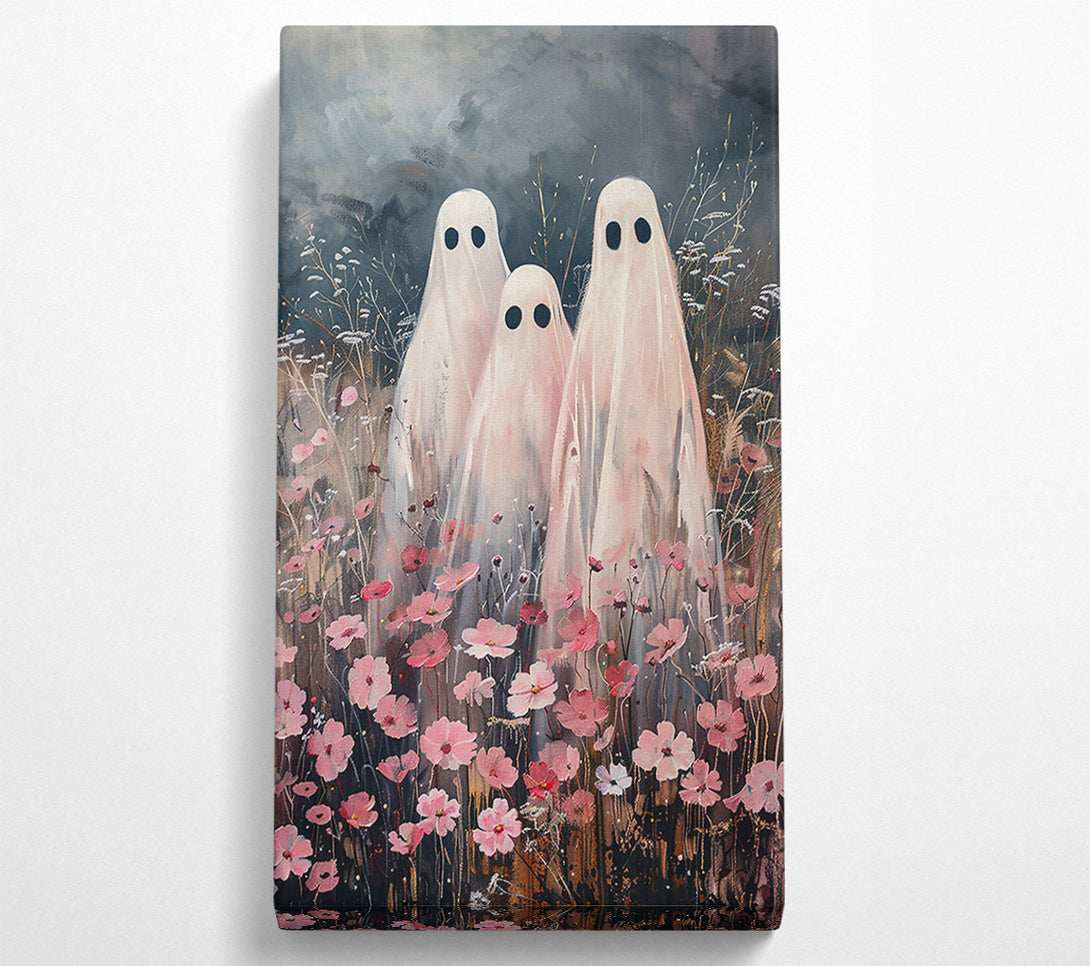 A Canvas Print of Pale Ghosts In Bloom Canvas Wall Art