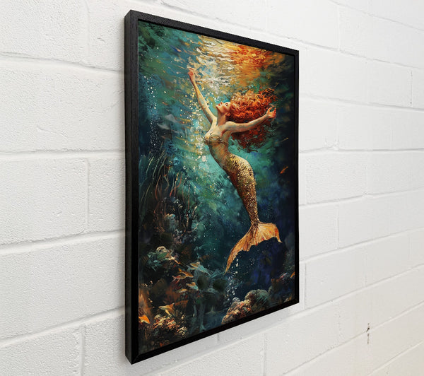 Golden Mermaid'S Ascent