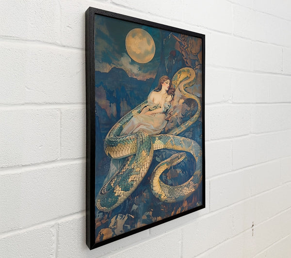 Golden Moon Serpent