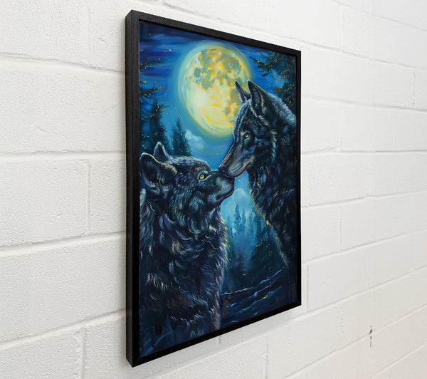 Yellow Moon'S Embrace