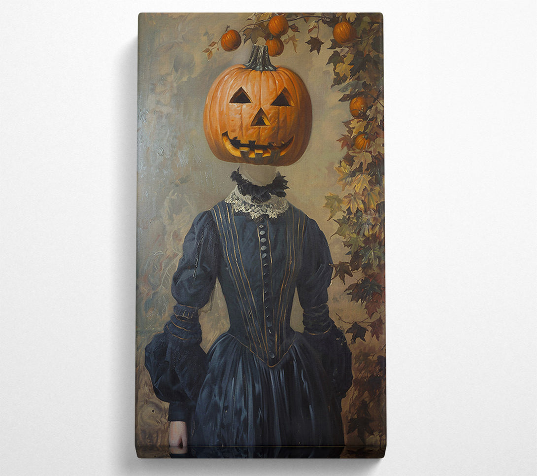 A Canvas Print of Autumn'S Dark Embrace Canvas Print