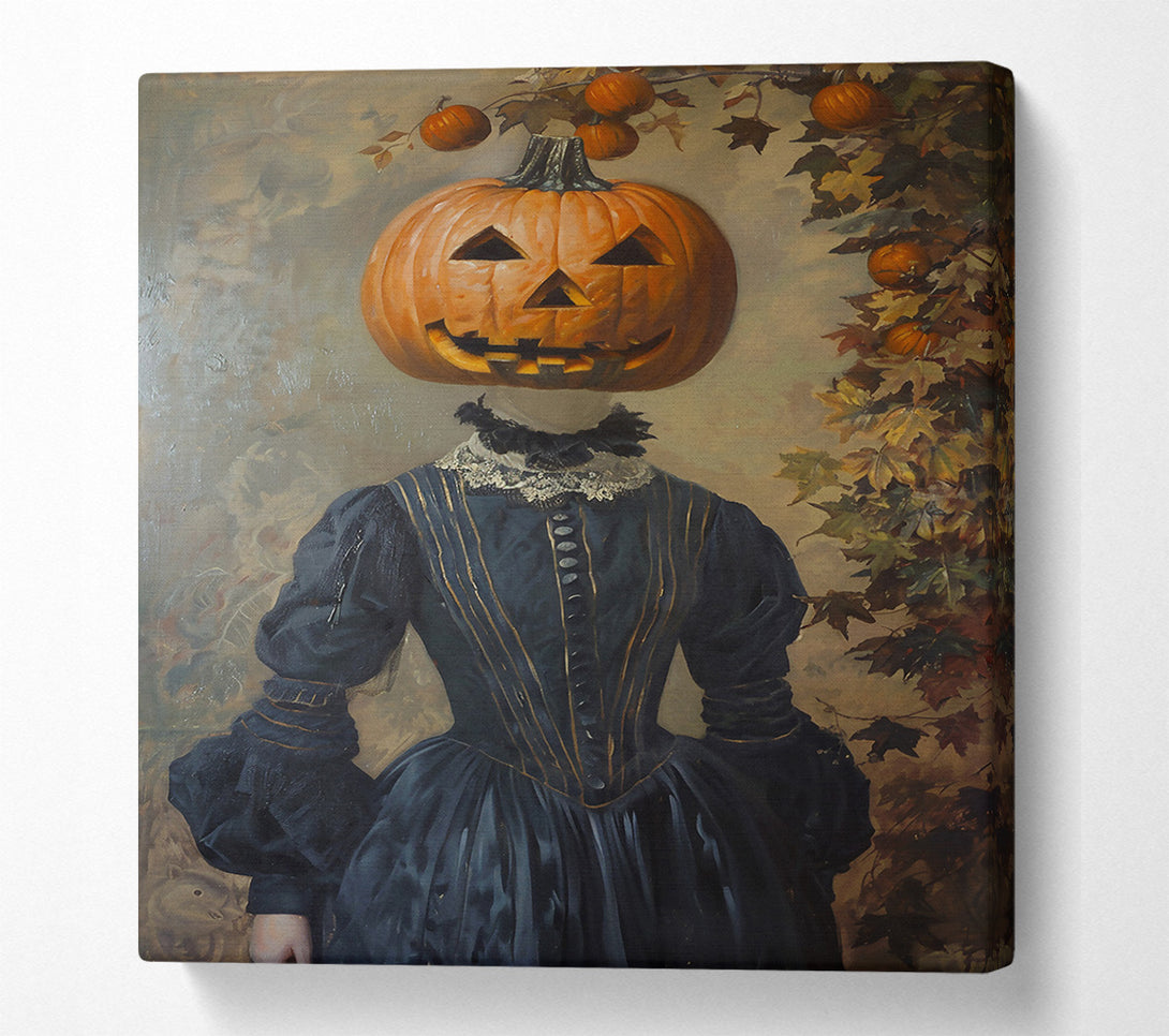  A Canvas Print of Autumn'S Dark Embrace Canvas Print