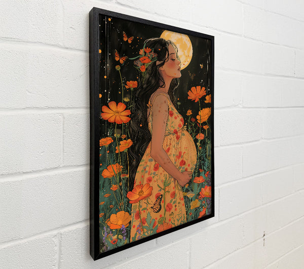 Golden Bloom Embrace