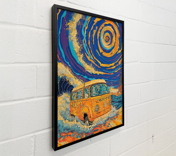 Orange Cosmic Waves