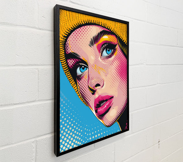 Pink Pop Art Gaze